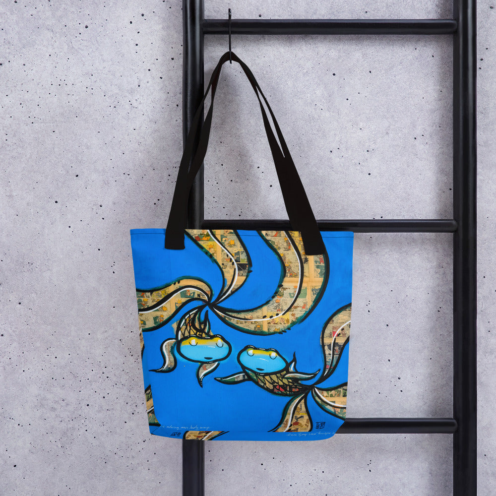Somewhere Along Our Holy Way – Lebo Tote bag
